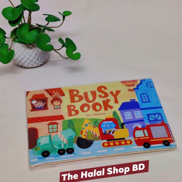 Preschool Busy Book: Go! Vehicle