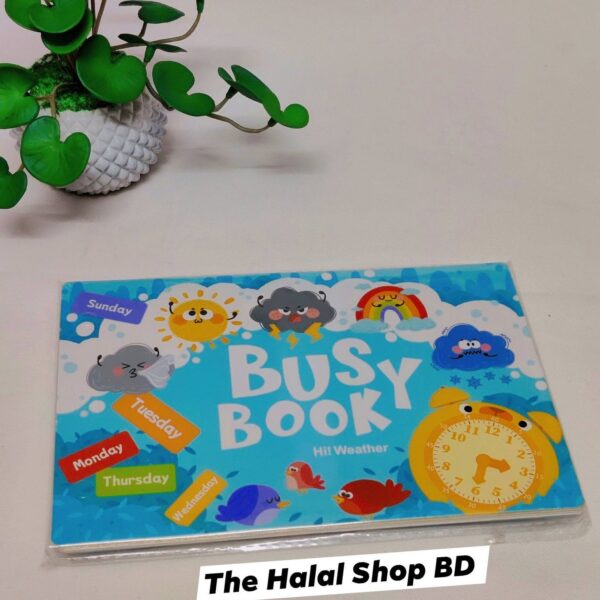 Preschool Busy Book: Hi! Weather