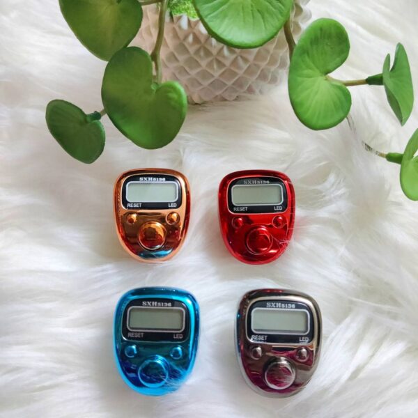 Electroplate LED Counter